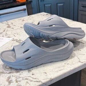 Hoka Charcoal Slides